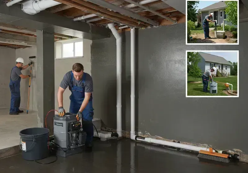 Basement Waterproofing and Flood Prevention process in Wabash County, IL